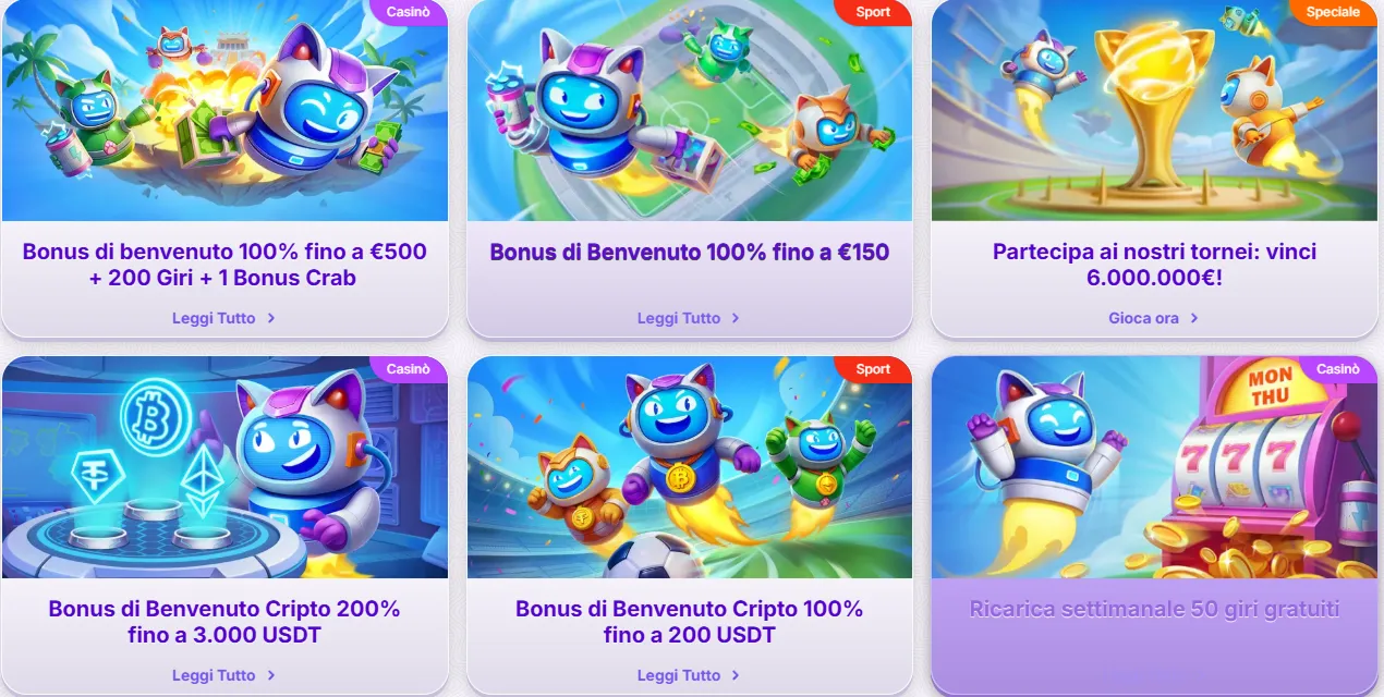 Profilo Aziendale di Robocat Casino